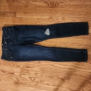 Excellent condition Gap dark indigo jean leggings, Size 27R/4.